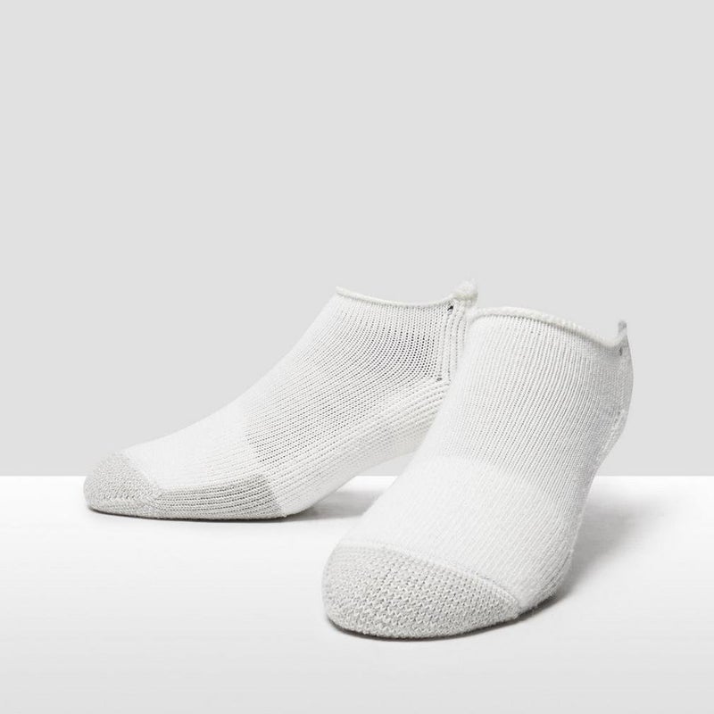 thorlos mens Max Cushion Rolltop tennis socks, White, Medium US - Image 2